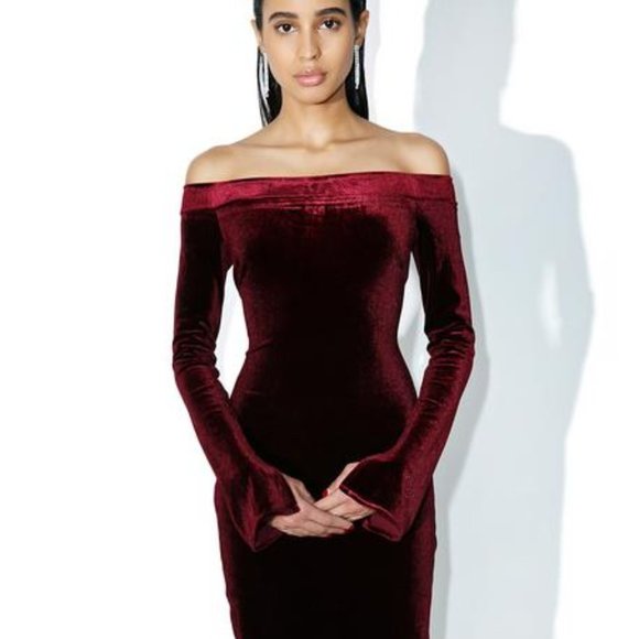 Dolls Kill Dresses & Skirts - 'Sour Attitude' bodycon velvet dress